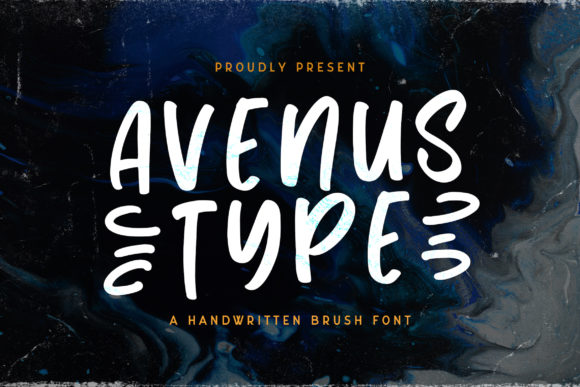 Avenus Type: A Friendly Display Font for Campaigns