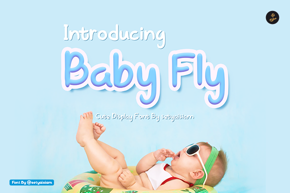 Baby Fly: The Playful Display Font for Craft Sellers