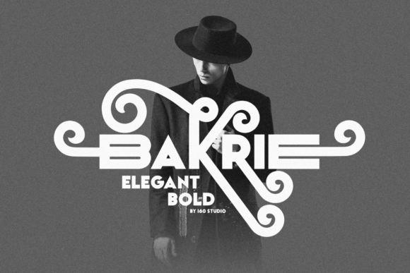 Bakrie: A Bold Display Font That Demands Attention