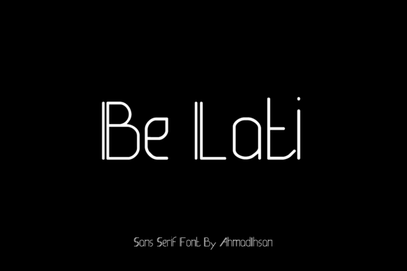 Be Lati: A Display Font That Elevates Handmade Labels and Shop Branding