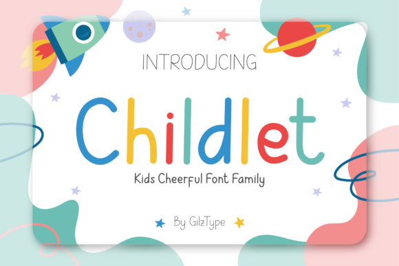 Childlet: A Friendly Display Font for Small Business Owners