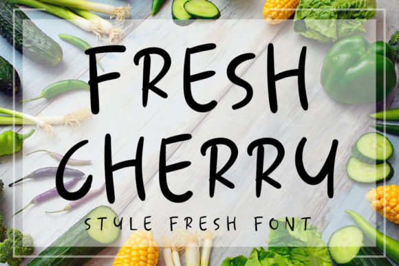 Fresh Cherry: The Display Font That Makes Campaigns Pop
