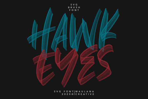 Hawk Eyes: A Bold Display Font for Editorial Impact