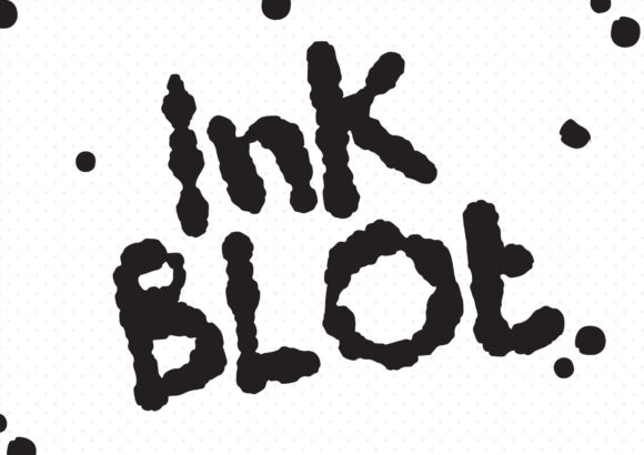 Ink Blot: A Playful Display Font for Bold Web Design
