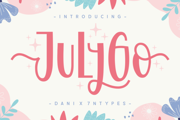Julygo: The Quirky Display Font for Digital Creators