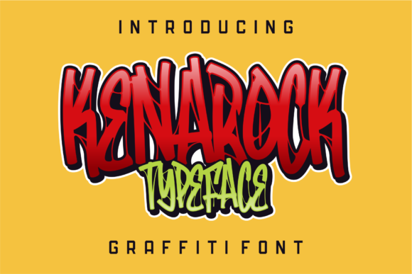 Kenarock: A Bold Display Font That Demands Attention