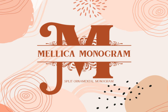 Mellica Monogram: A Display Font for Editorial Grace