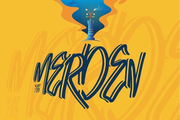 Merden: A Graffiti Display Font for Handmade Products