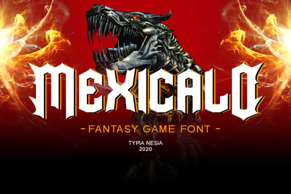 Mexicalo: A Playful Display Font for Handmade Sellers