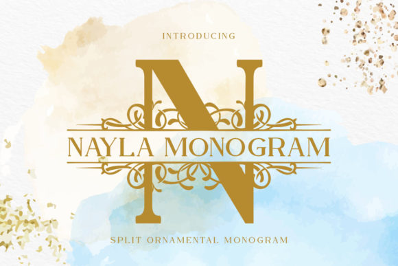 Nayla Monogram: A Display Font for Memorable Branding