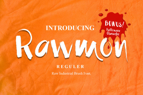 Rawmon: A Lively Display Font for Campaigns That Need Instant Character