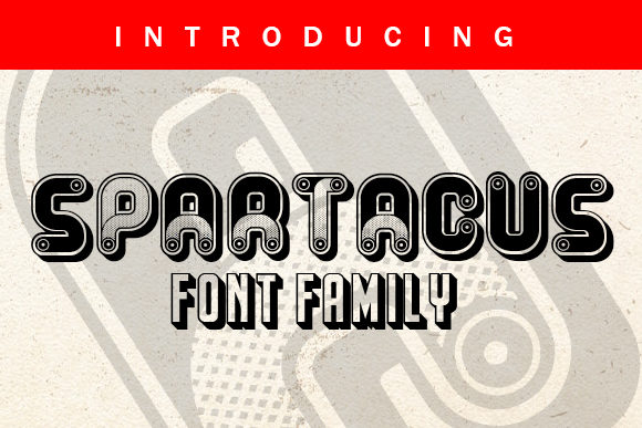 Spartacus: A Unique Display Font for Memorable Branding