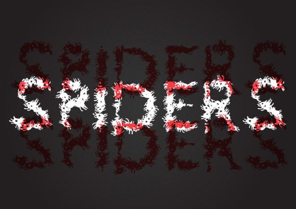 Spiders: A Spooky Display Font for Digital Projects