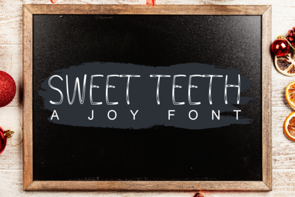 Sweet Teeth: A Display Font That Feels Like a Warm Welcome