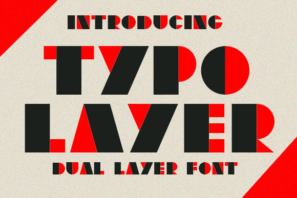 Typo Layer: A Display Typeface That Turns Campaigns Into Visual Events