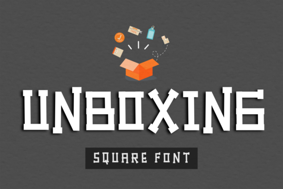 Unboxing: A Bold Display Font for Standout Branding